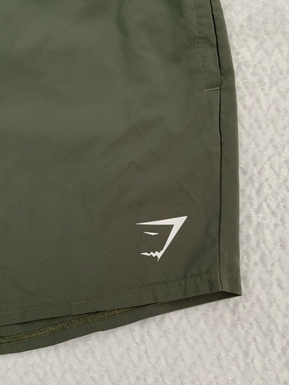 Gymshark Olive Green Arrival Athletic Shorts - Picture 3 of 9